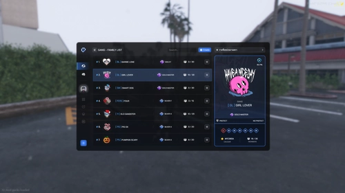ระบบ Gang Management  screenshot 3
