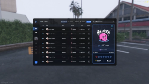 ระบบ Gang Management  screenshot 8